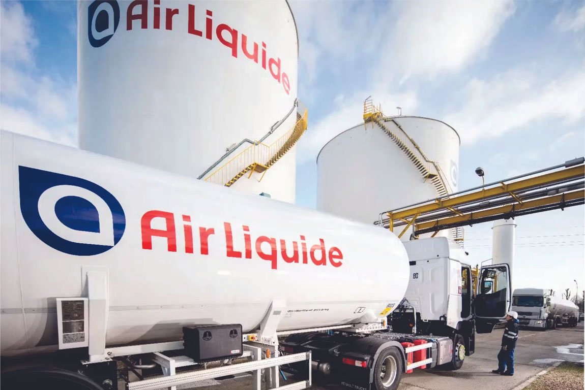 Air Liquide Tank Branding